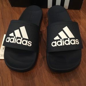 NEW Adidas Adilette CF+ slides Navy size 7